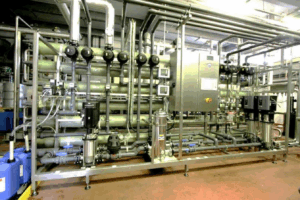 UO-Anlage in einer Brauerei