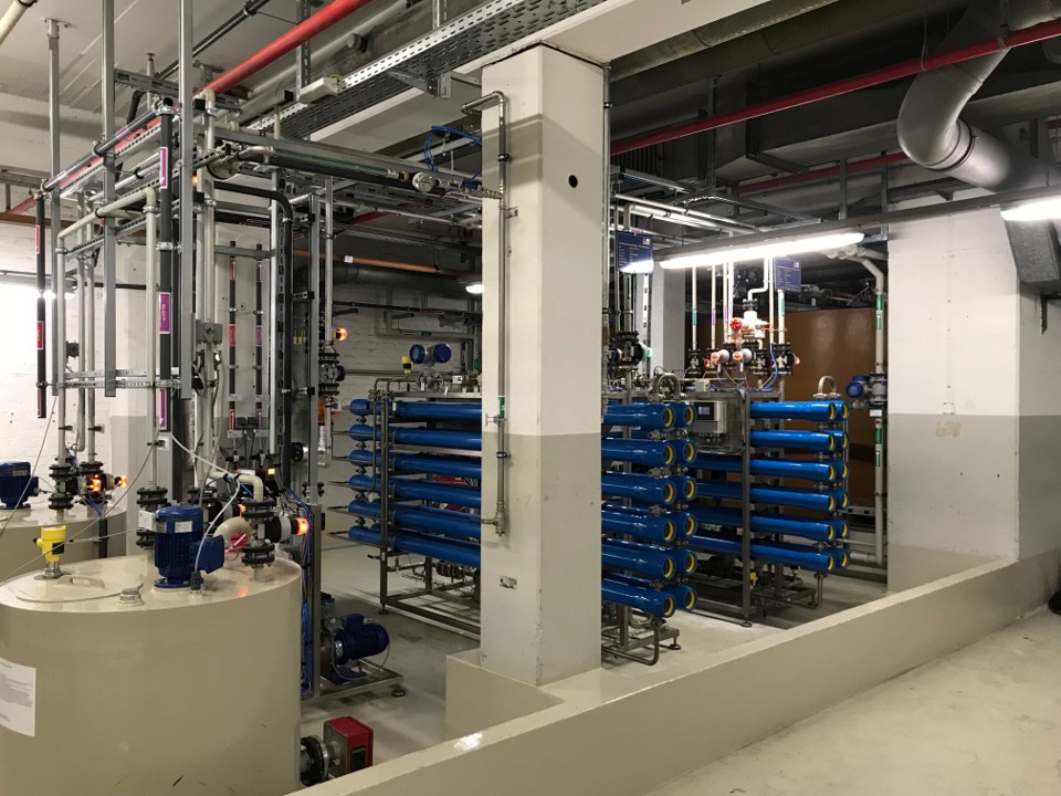 Abwasseraufbereitung mit Membrantechnik