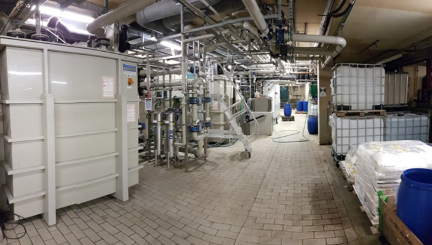 Anlage zur Elektrolytaufbereitung