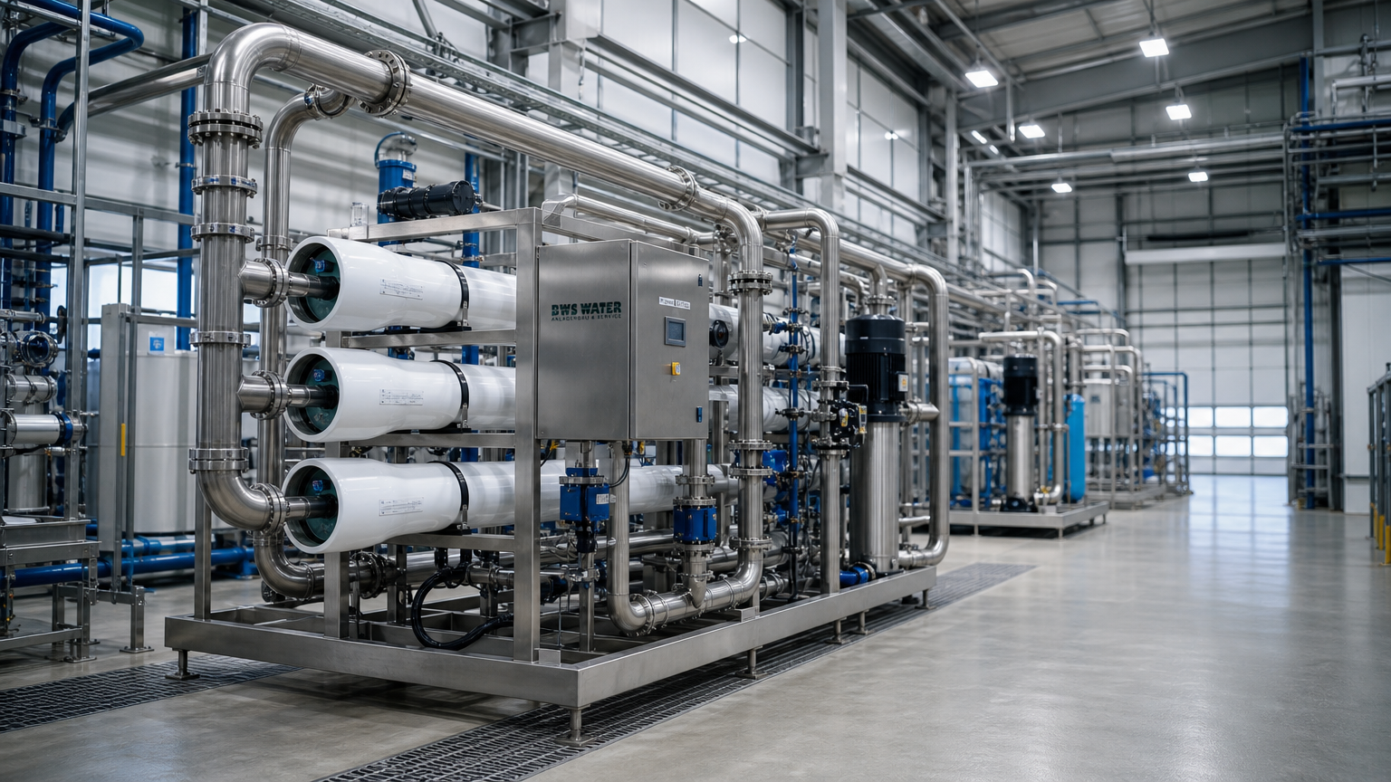 Industrielle Wasseraufbereitung: BWS Anlagenbau für jede Branche